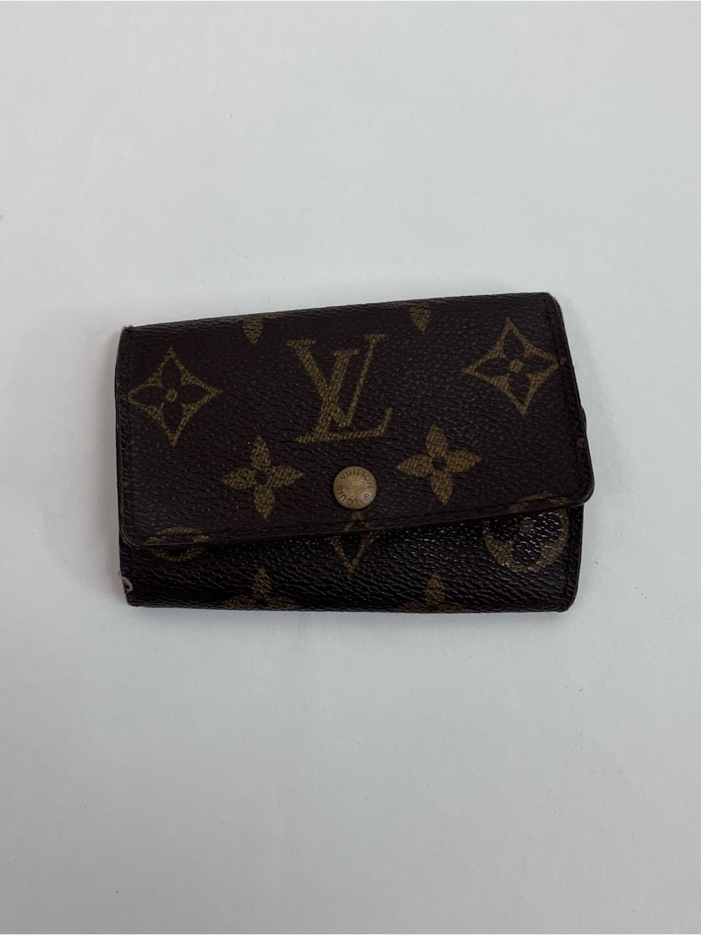 Louis Vuitton Monogram Multicles 6 Key Holder Key Case Wallet Brown Canvas LV - Picture 2 of 13